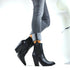 DAMEN SCHUHE STIEFELETTEN - COWBOY WESTERN BOOTS HIGH HEELS